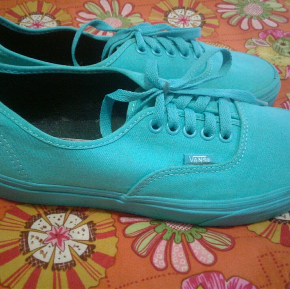 Vans Other - 💥BEST OFFER💥VANS Teal Blue Size 7 Men's Sneakers